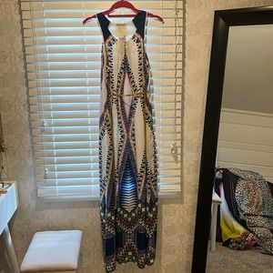 Anthropologie Maeve tribal print dress. Size 6. 58 inches long. Unique!